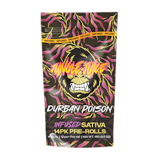 Durban Poison 14pk Infused Pre-Rolls