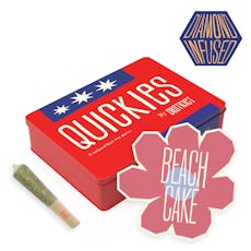 DISTRICT CANNABIS Beach Cake Diamond Infused Pre-Rolls .9g (2pk)