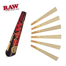 Raw - Classic Black 1 1/4 Cones (6pk)