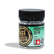 Piff Stix - Rainbow Belts Pocket Piff Pre-Roll 20pk - 8g
