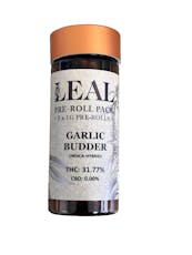 Leal | Garlic Budder | 5pk Preroll | 5g (1g)