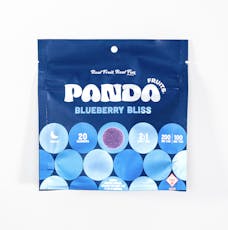Panda: Wellness Gummies | Blueberry Bliss 2:1 | 200mg CBD : 100mg THC | 20pk