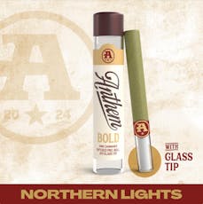 Anthem | Bold | Glass Tip Preroll | Northern Lights | 1g