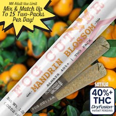 Fog Cutter - Mandrin Blossom Infused Hydro Pre-Roll 0.5g 2pk (1g)