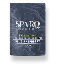 SPARQ Fast-Acting Gummies Blue Raspberry | 100mg