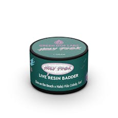 GDL Live Resin Badder 1g; Holy F#@k