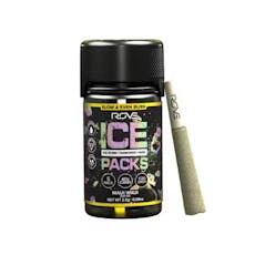 Maui Waui Ice Rosin Infused Preroll 5pk (.5g)