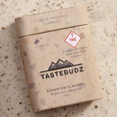Taste Budz Gummiez - Live Label 100mg Pink Animal Mints