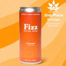 Fizz - Hemp Derived Orange Social Soda 12oz (3mg)
