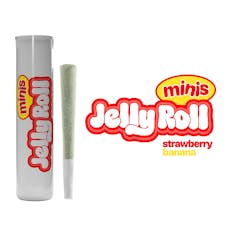 Jelly Roll | Infused Pre-Roll | Strawberry Banana .6g