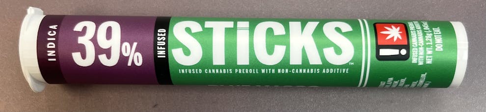 STICKS Infused Preroll - Blue Magoo THC 39.50%