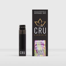 CRU Vape (Live Resin, Liquid Diamonds) Sauce Pen Disposable, 1g - Granddaddy Purple
