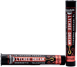 Distillate Infused Lychee Dream - Pre-Roll Single (1.0g)