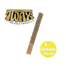 TWAX Banana Cream Infused Pre-roll 1g (REC)