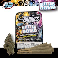 1SLICE | Glitter Bomb | Rippers 5pk Pre-Rolls| 3.5g