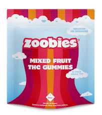 Sweet Mixed Fruit Hybrid Gummies 10pk/100mg (10mg THC each)