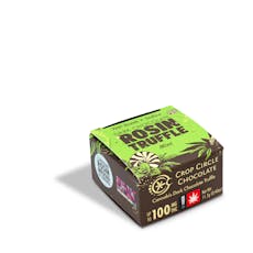 Crop Circle Chocolate - Mint Single Rosin Truffle - 0.40oz