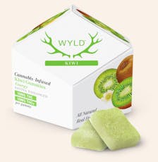 100MG Gummies WYLD Kiwi 1:1 10PK