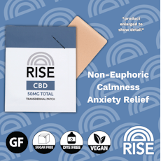 Rise - 50mg Transdermal Patch - CBD