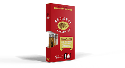 National Cannabis Co | 1g Fruit Terpene Distillate Cartridge | Sativa | Lemon Chiffon