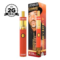 Dime Signature All-In-One 2g Disposables - Peach Ice-T