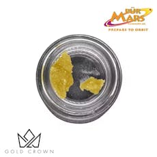 Gold Crown x Pur Mars - 1g Budder - Nightmare Cookies