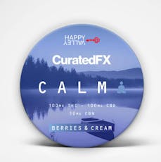 CuratedFX Calm Berries & Cream Gummies 100mg