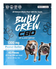 Hip & Joint Support Peanut Butter - CBD Treats (1300mg)
