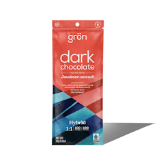 Gron - 1:1 Dark Chocolate w/ Sea Salt - Edible - 100mg
