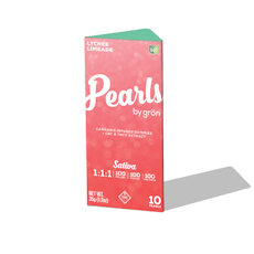 Lychee Limeade Pearls | Gummies | 1:1:1 THC:THCV:CBC | 100mg THC, 100mg THC-V, 100mg CBC