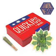 DC OG Kush 5x0.45g Diamond Infused PRJ's $45