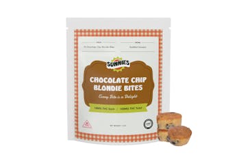 Chocolate Chip Blondie Bites 10mg (10ct) - Sunnies