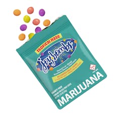 Joyibles: Joy Bombs | Tropical Haze Variety Pack | Candy-Coated Fruit Chews | 100mg | 40pk