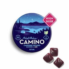 Camino - 5:1 CBN Midnight Blueberry Gummies 20pk - 500mg