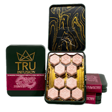 Tru Infusion Edibles: Strawberry Chocolate Bites 100mg
