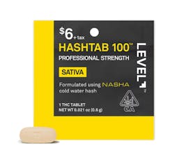 Level Hashtab Sativa 100mg Tablet