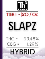 TH3 Farms - SLAPZ - Tier 1 Flower