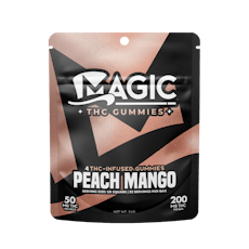 Magic Edibles Peach Mango Gummies | 200mg