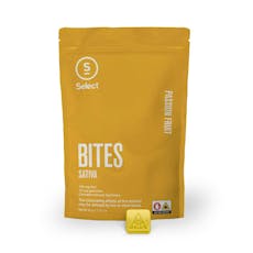 Select Edibles Bites 10pk/100mg- Passion Fruit