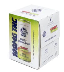 Pabst Blue Ribbon High Soda -Cherry Limeade 4 pack