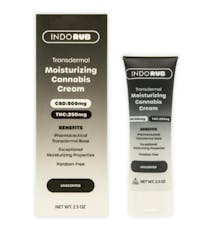 IndoRub - Topiclal 2:1 - Unscentd (H) (2.5oz) (500mg CBD/250mg THC)
