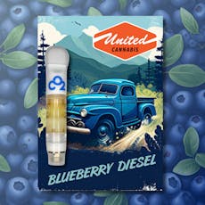 1/2g Vape Cart | Blueberry Diesel