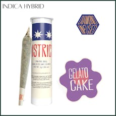 District Cannabis | Gelato Cake | Diamond Infused Pre-Roll | 1g