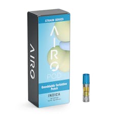 Airo Strain Series Cartridge 1g Indica; Grandaddy Forbidden Punch