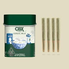 CBX | Pre-Roll 0.5g (4pk) | H | Cereal Milk