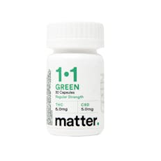 Green 1:1 Extra Strength Capsules 7.5mg x 30ct