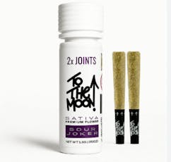 TO THE MOON | SOUR JOKER | PRE-ROLL 2PK | 1.5G