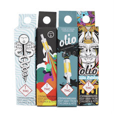 Olio Premium Live Rosin Cart 500mg Hybrid; Jelly Tart