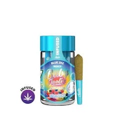 Infused Baby Jeeter 0.5g x 5 (2.5g) Preroll Blue ZKZ (I)
