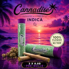 Sunset Sherb x GSC - Prerolls 2pk/1g (.5g each)
